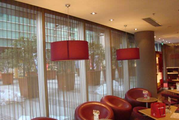 Haagen Dazs store Mesh Curtain