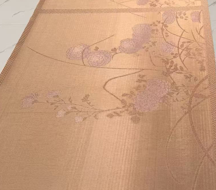 Custom copper wire woven art fabrics